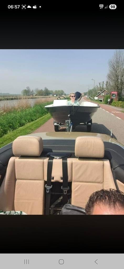 Console bootje, Watersport en Boten, Vis- en Consoleboten, Ophalen of Verzenden