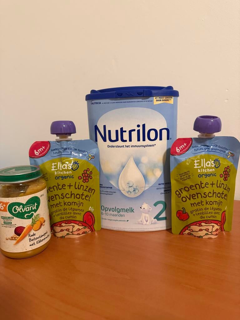 Nutrilon Opvolgmelk 2 + 3x Babyvoeding, Ophalen, Nieuw, Overige typen