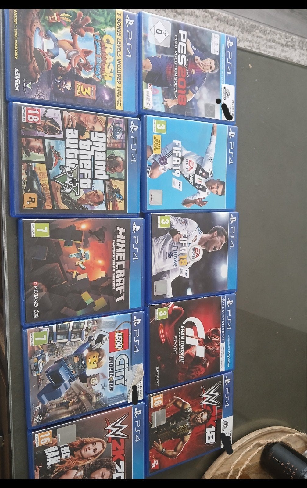 Diverse PlayStation 4 Spellen - Werking Onbekend, Ophalen, Gebruikt