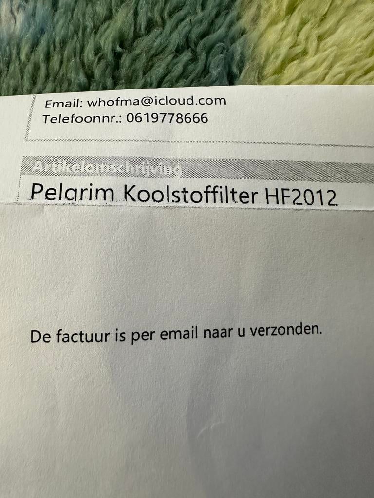 Nieuwe Keuken afzuigkap Pelgrim koolstoffilter HF2012, Ophalen of Verzenden, Nieuw