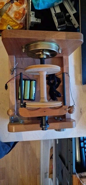 Elektrisch Spinnewiel Ashford e-Spinner, Ophalen of Verzenden, Zo goed als nieuw, Spinnewiel