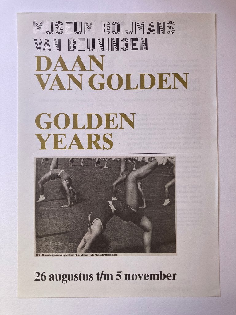 Daan van Golden, Verzenden
