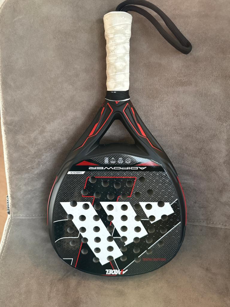 Adidas Adipower A1 2025 Carbon 3K Padelracket, Ophalen of Verzenden, Gebruikt, Padelracket