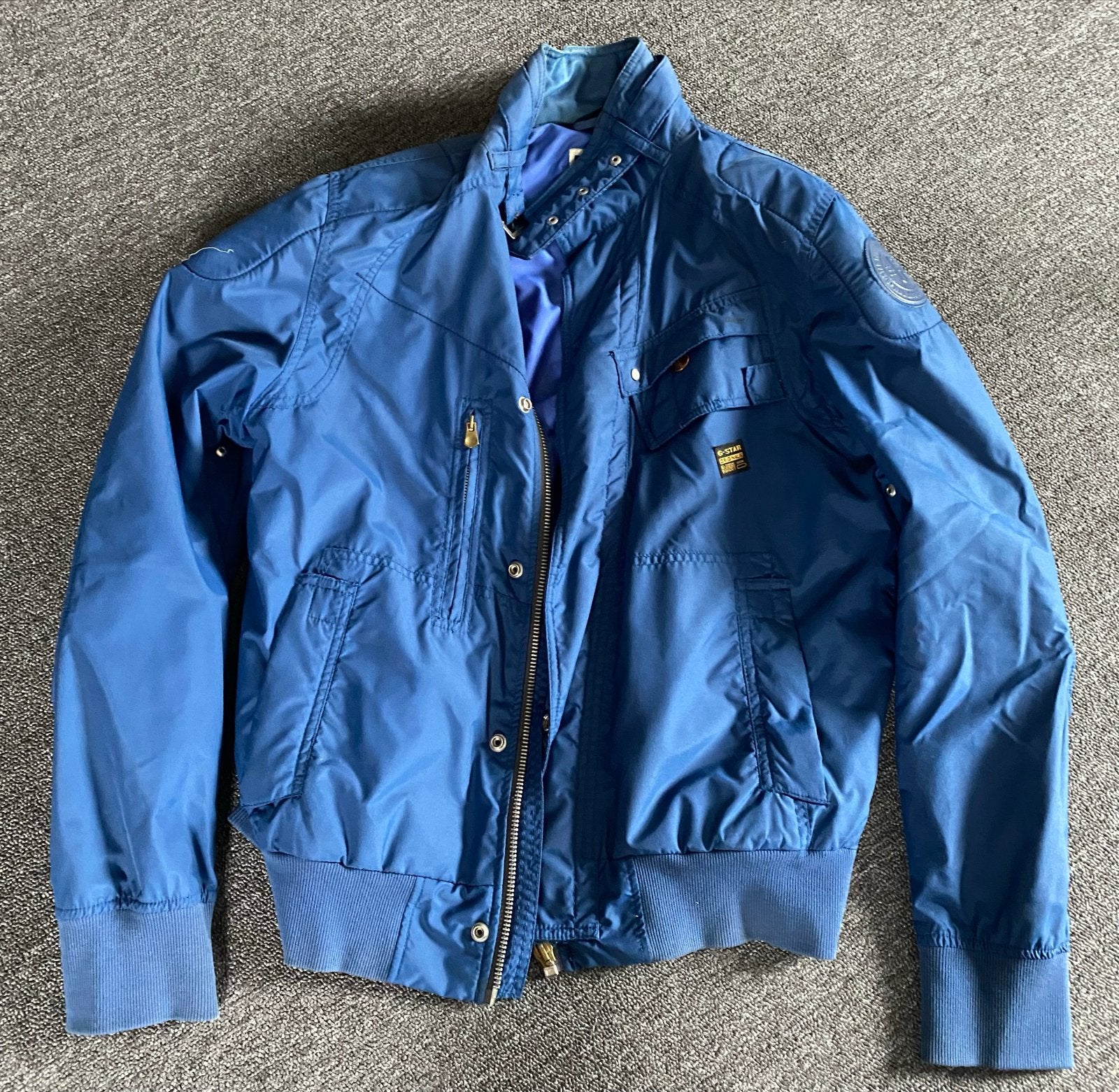 G-Star Raw Zomerjas Maat L - Blauw, Kleding | Heren, Ophalen, Gedragen, Maat 52/54 (L), Blauw