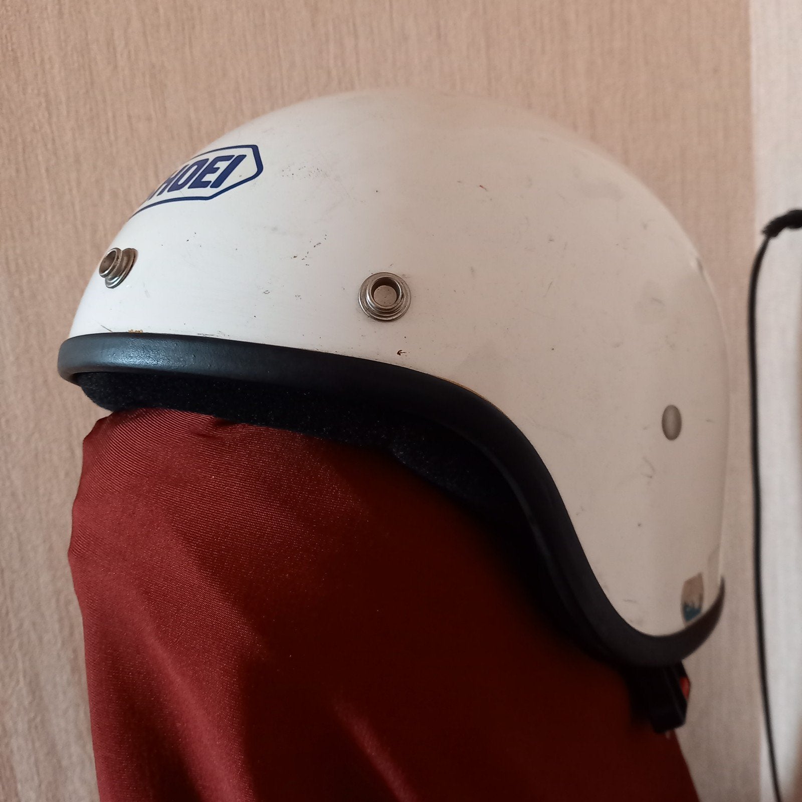 Retro shoei jaren 80 helm, maat 57 cm, Ophalen, Tweedehands, Shoei