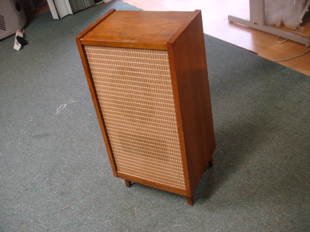vintage radio luidspreker SABA aansluitbaar op oma radio, Ophalen, Gebruikt