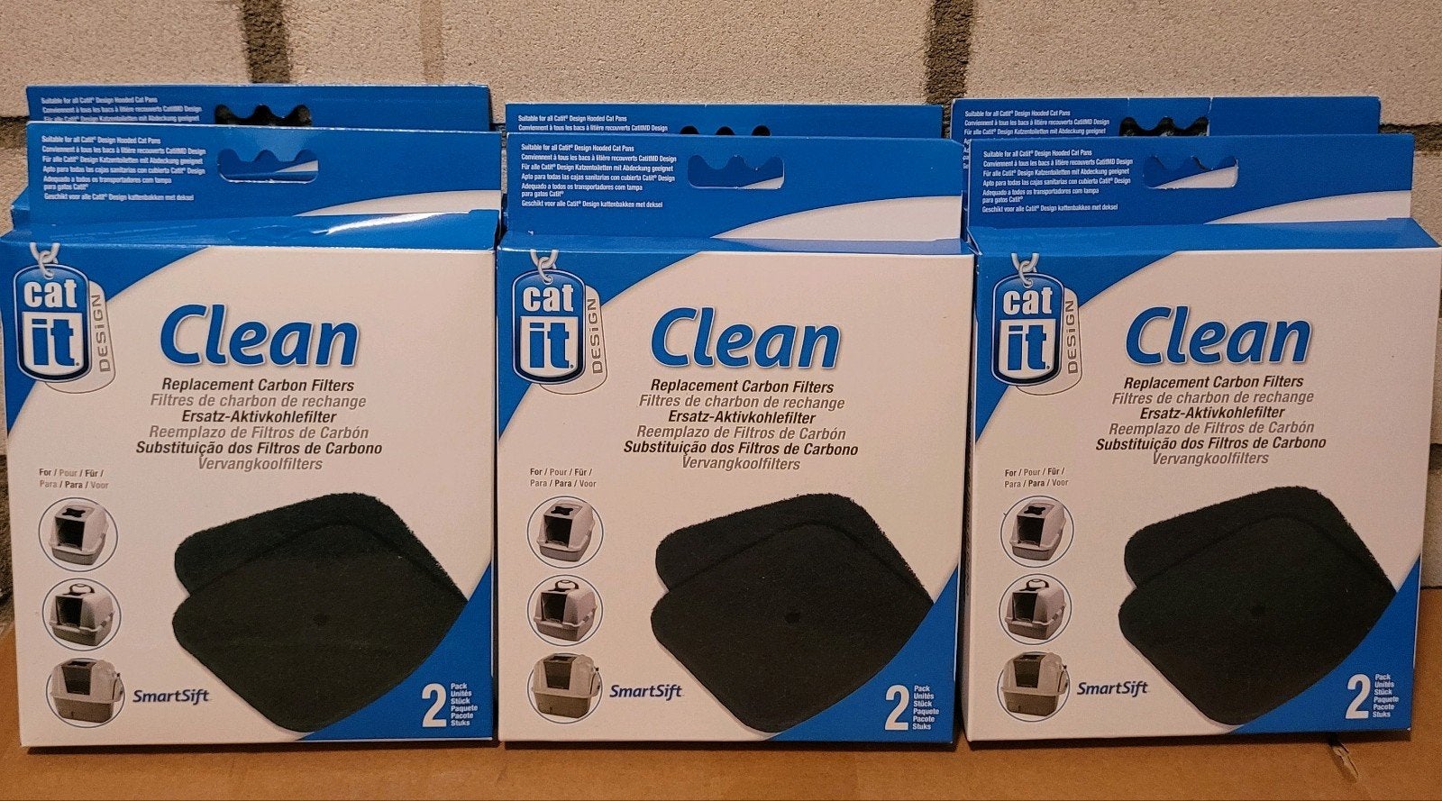 Nieuw! Catit design clean smartsift vervangkoolfilters, Ophalen of Verzenden, Nieuw