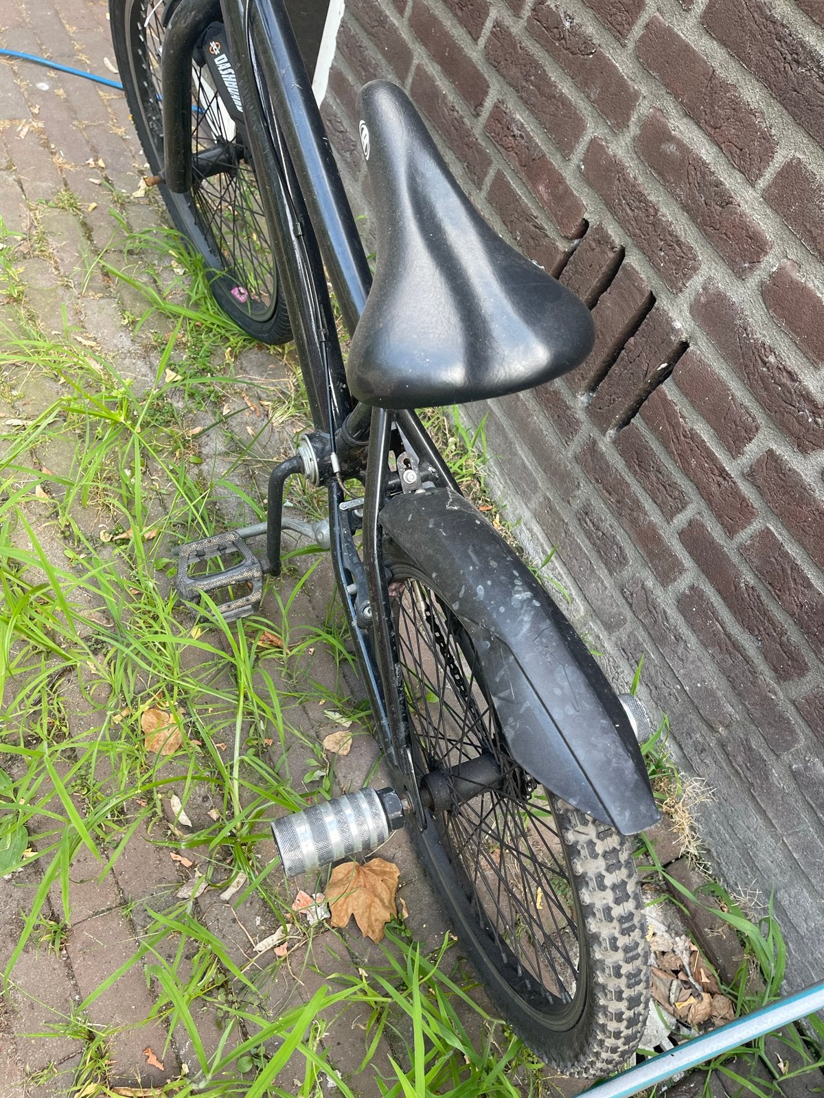 BMX fiets - Opknappertje, Ophalen, Gebruikt, Staal, Velgrem