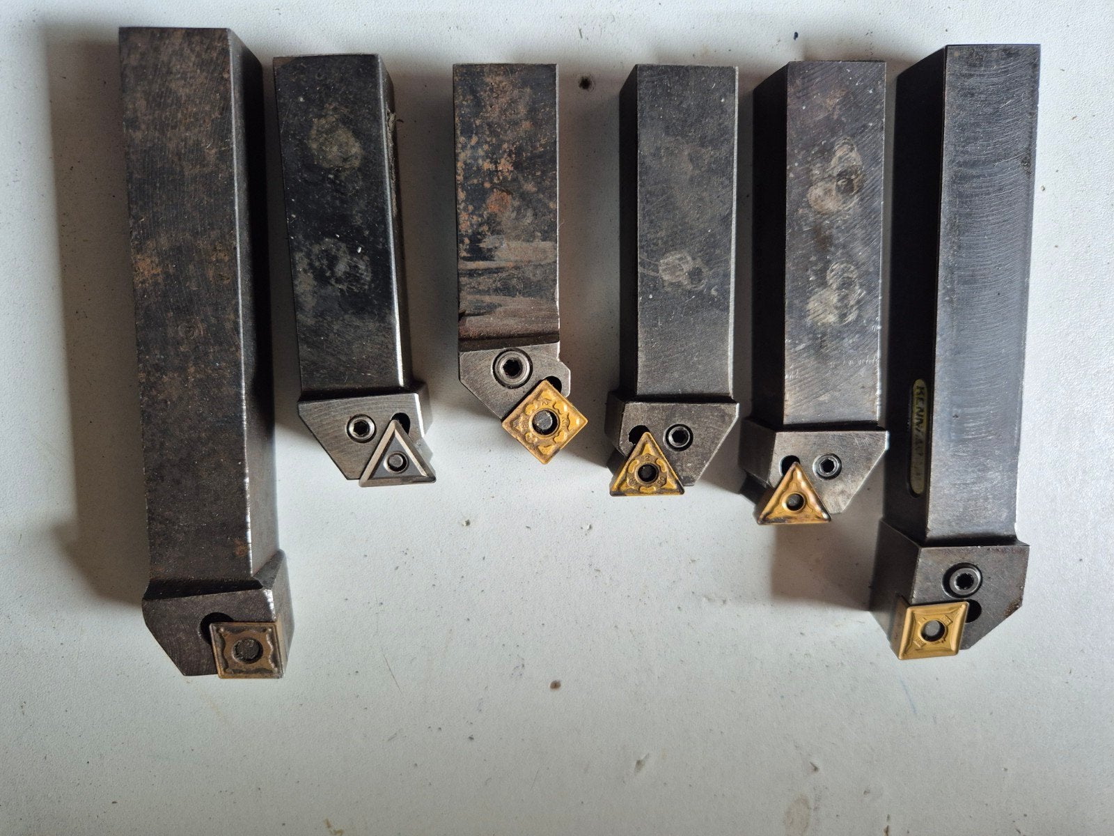 Draaibeitels met wisselplaten voor metaalbewerking, Ophalen of Verzenden, Gebruikt, Onderdeel