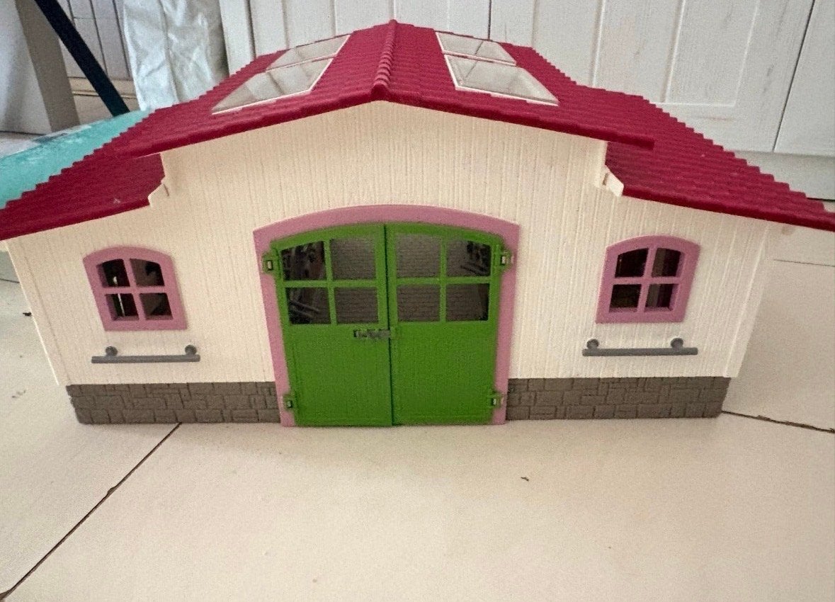 Grote Schleich collectie: huis, schriktraining, café, paarde, Ophalen of Verzenden, Gebruikt, Jongen of Meisje