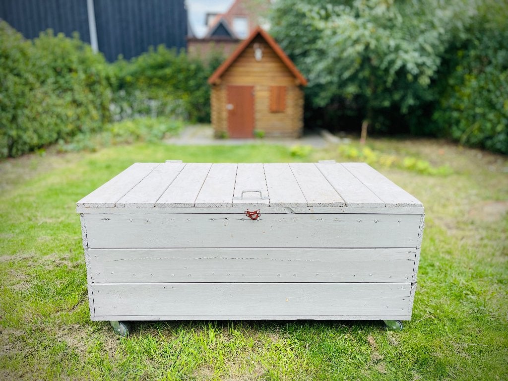 Houten opbergkist, Ophalen, 50 – 75, Gebruikt, 150 tot 200 cm