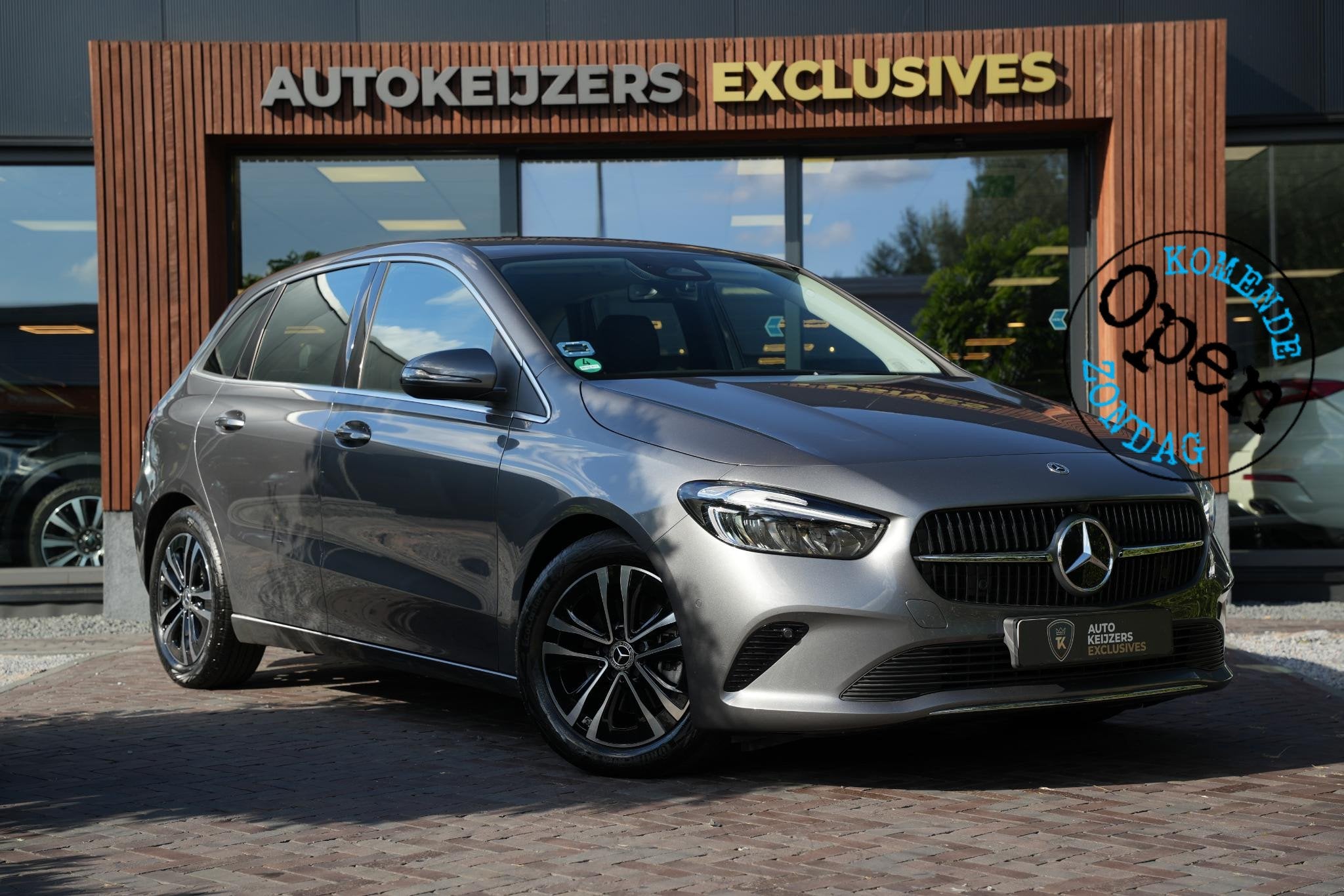 Mercedes-Benz B-klasse 180 Progressive Line Advanced Trekhaa, Auto's, 136 pk, Gebruikt, 4 cilinders, Bedrijf