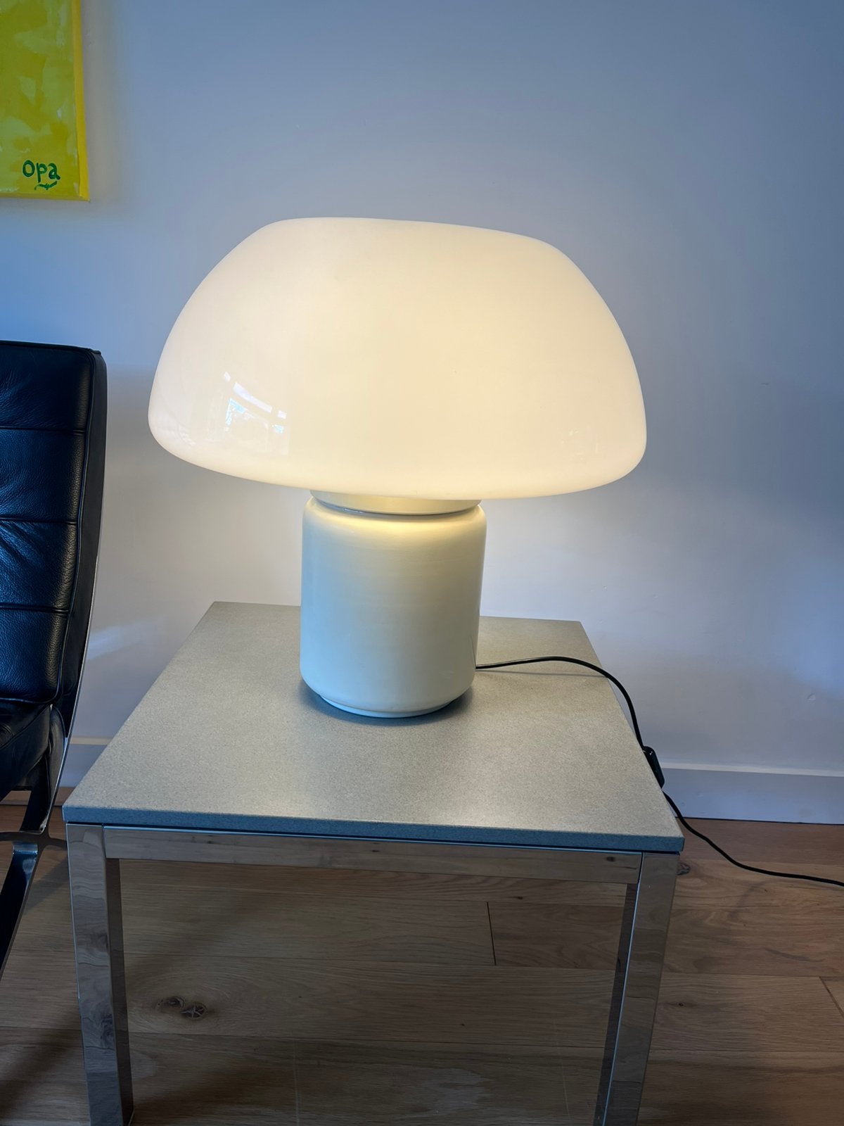 Martinelli Luce “Mushroom” tafellamp model 625, Huis en Inrichting, Ophalen, Overige merken, Vintage, Paddenstoellamp
