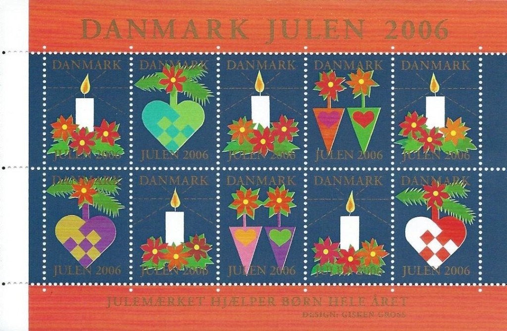 Denemarken - Kerst 2006 - Drukproces - Setje - Postfris, Ophalen of Verzenden, Denemarken, Postfris