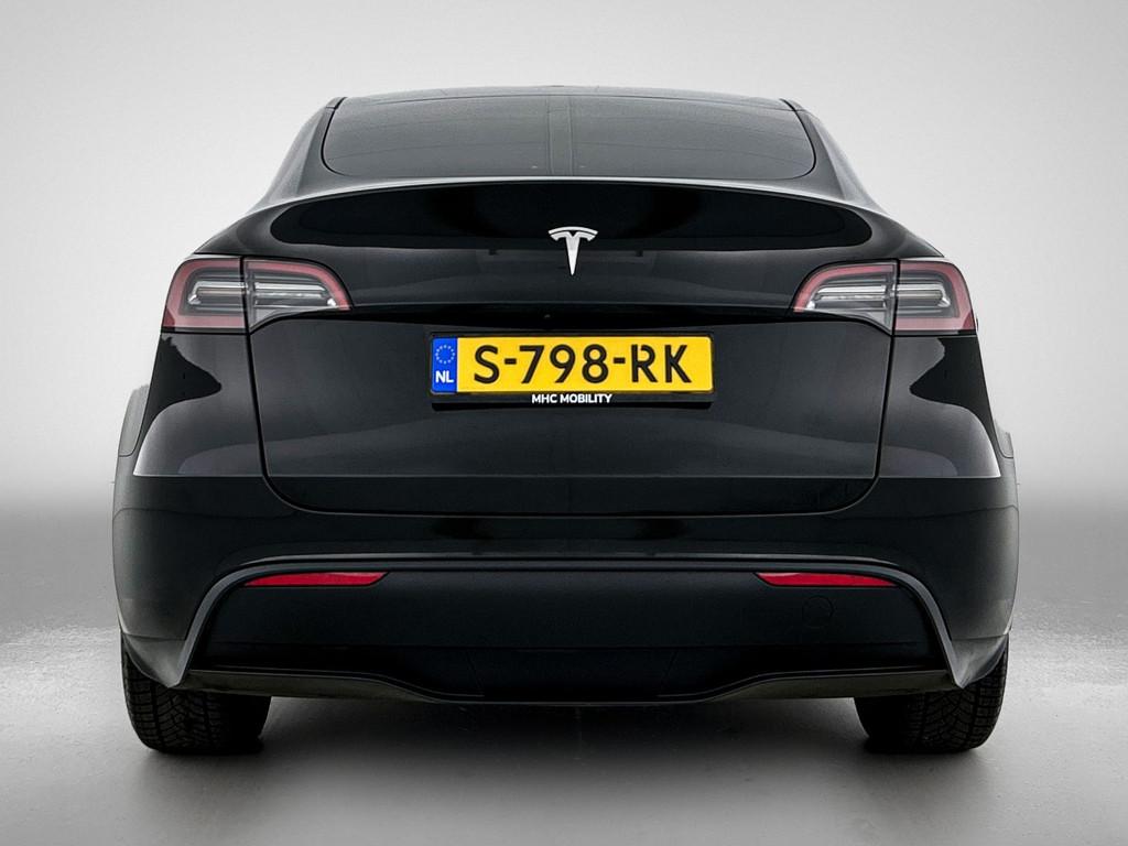 Tesla Model Y Long Range AWD 75 kWh | Navi | Clima | Leder |, Gebruikt, Zwart, Zwart, Vierwielaandrijving