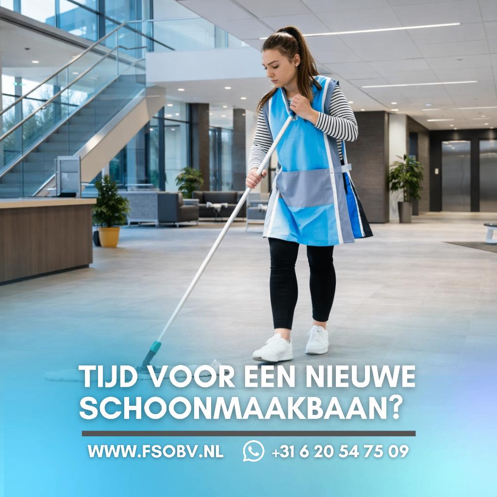 Schoonmaakmedewerker voor een school in Zeist, Vacatures, Vacatures | Schoonmaak en Facilitaire diensten, Overige niveaus, Starter