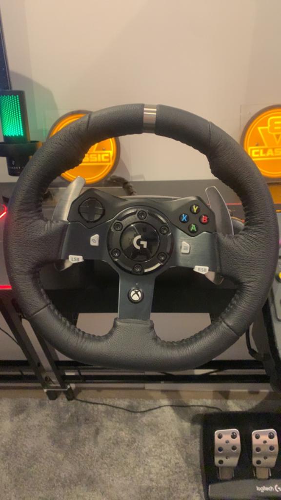 Logitech g923 gaming stuur met schakelpook, Ophalen, Racestuur, Force feedback, Zo goed als nieuw