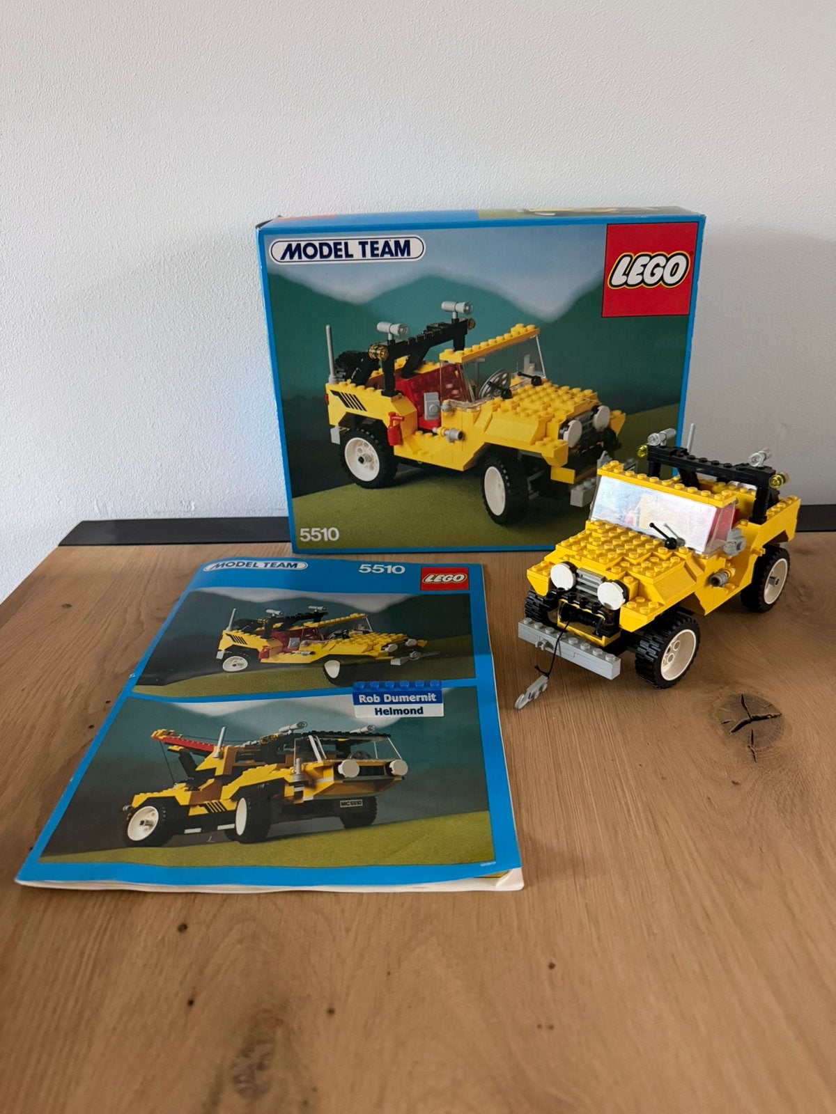 Lego 5510; Model Team, Off Road 4x4, Kinderen en Baby's, Overige thema's, Lego, Ophalen of Verzenden, Zo goed als nieuw
