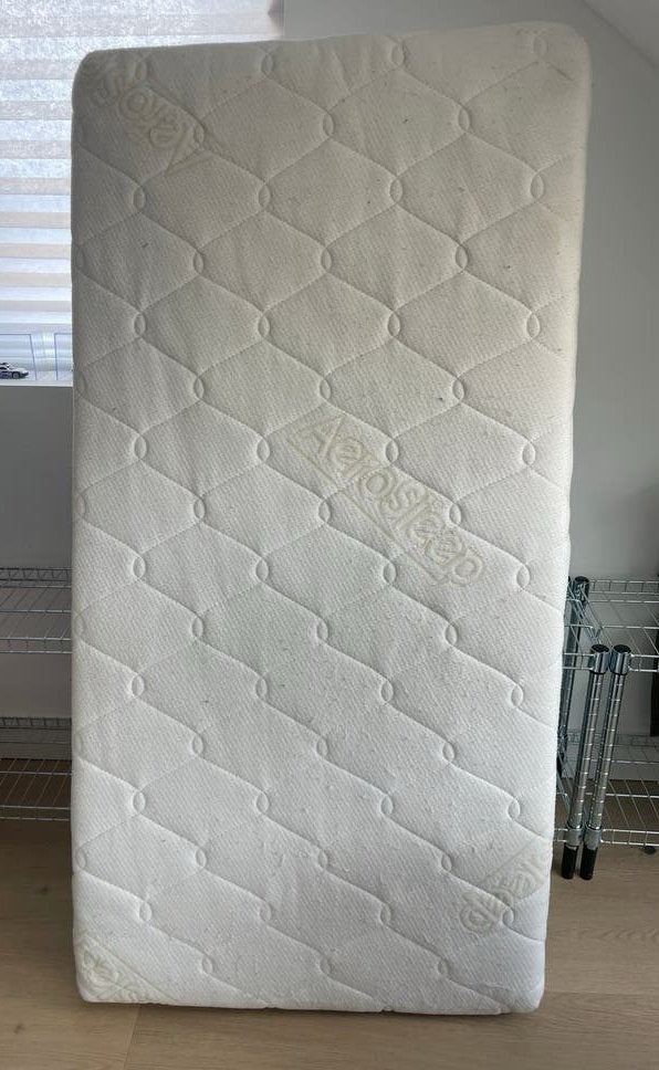 Aerosleep baby matras voor ledikant, Ophalen, Gebruikt, 190 cm of minder, Matras