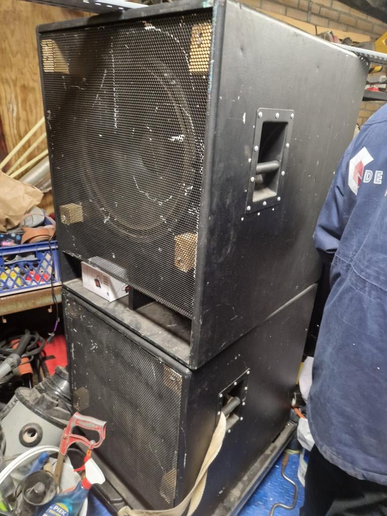 Bass boxen, Ophalen, Gebruikt