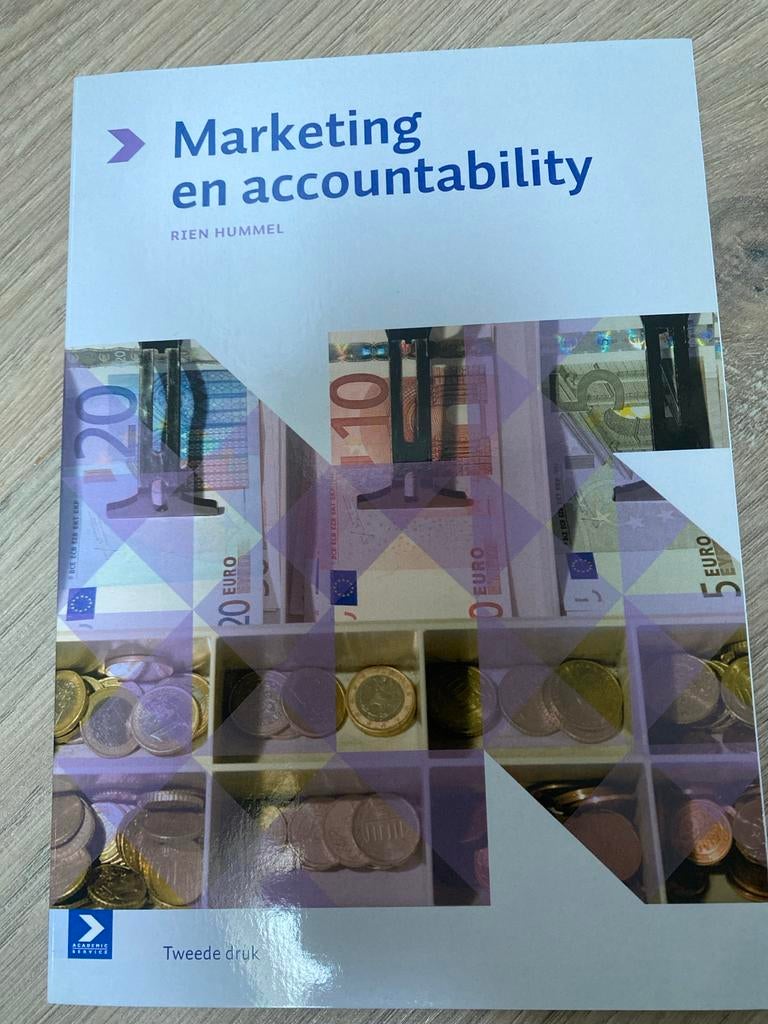 Rien Hummel - Marketing en accountability, Rien Hummel, Ophalen of Verzenden, Management, Zo goed als nieuw