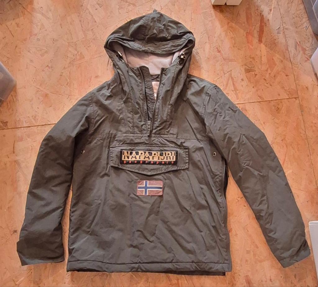 Napapijri winterjas legergroen S, Ophalen of Verzenden, Napapijri, Gedragen, Groen