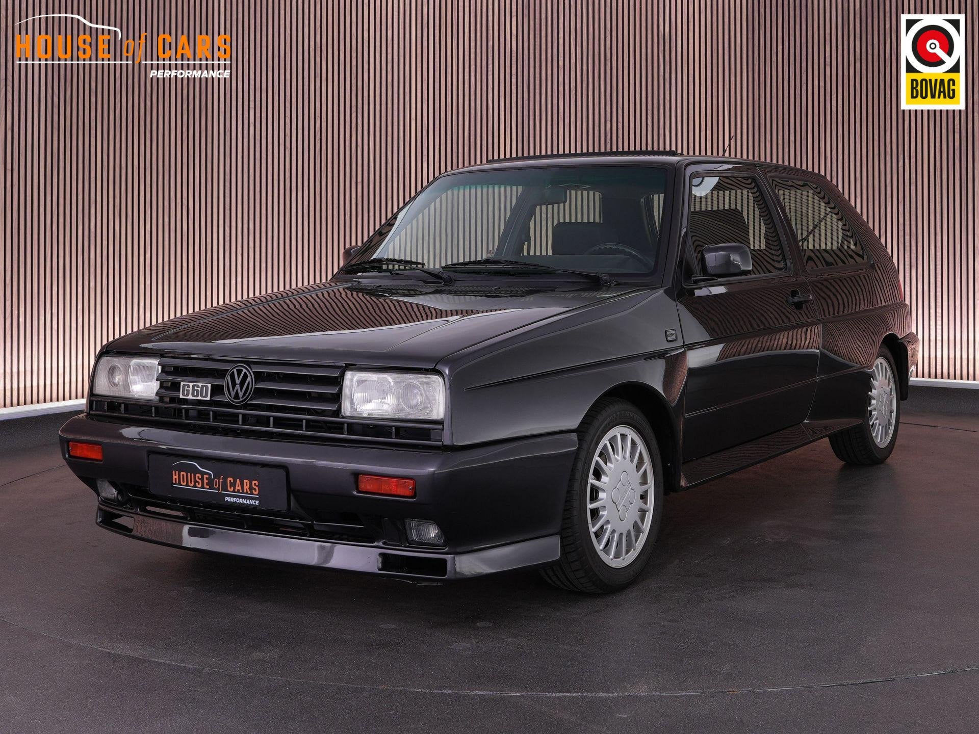 Volkswagen Golf G60 Rallye 1.8 160pk GTI |NIEUWSTAAT!|volled, Auto's, Voorwielaandrijving, Gebruikt, Zwart, 4 cilinders