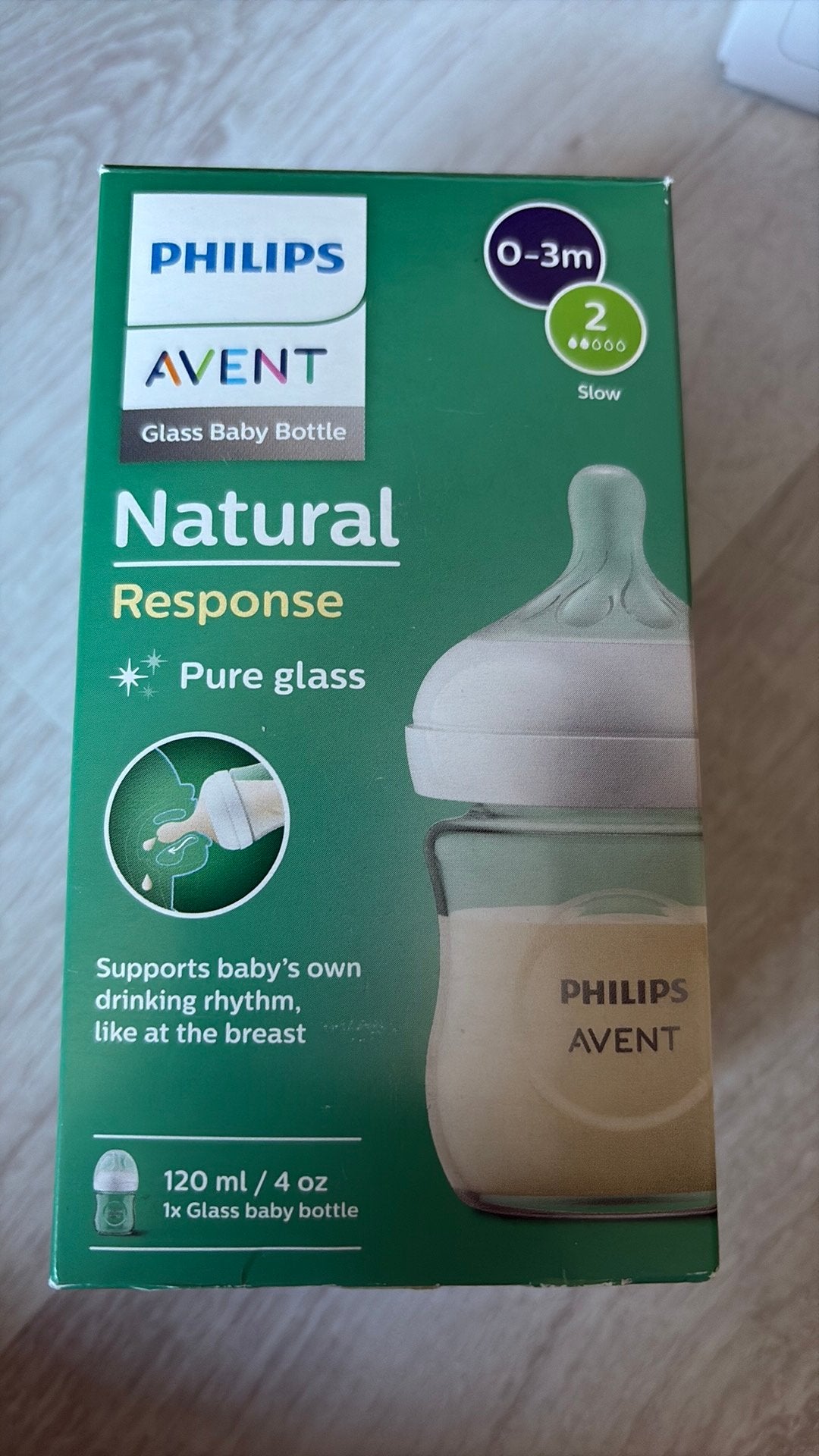 Philips avent glas, Kinderen en Baby's, Babyvoeding en Toebehoren, Ophalen of Verzenden, Zo goed als nieuw, Overige typen