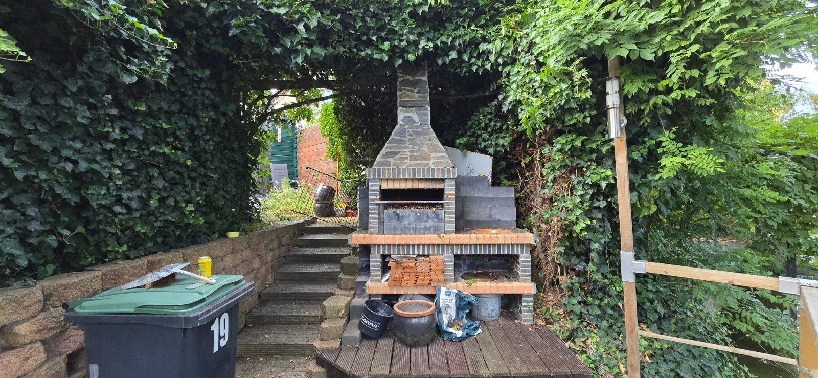 Stenen BBQ/haart, Ophalen, Overige materialen, Gebruikt, Schuur