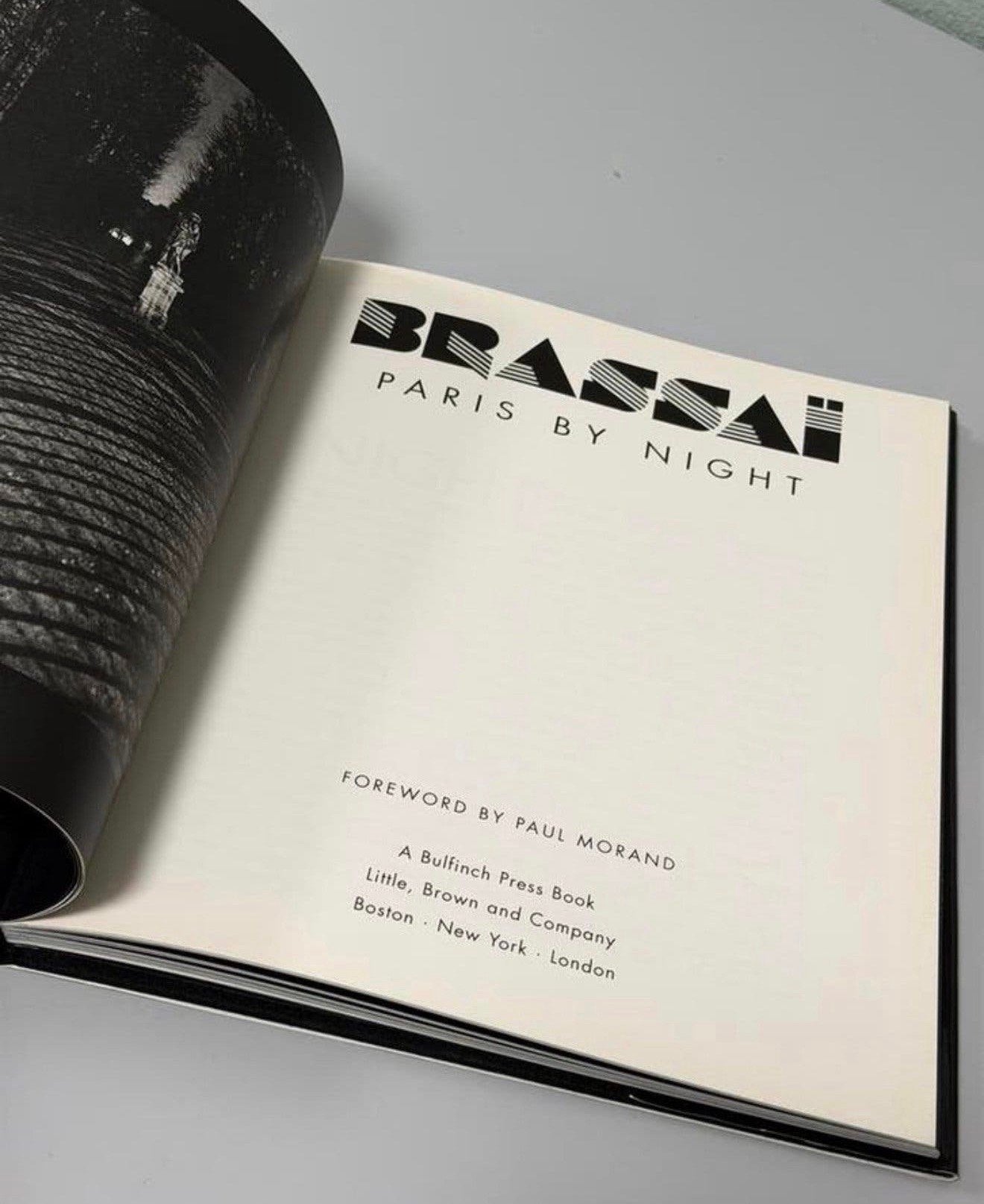 Brassaï Brassai Paris by Night Fotoboek Hardcover Zwart-wit, Ophalen of Verzenden, Zo goed als nieuw, Fotografen