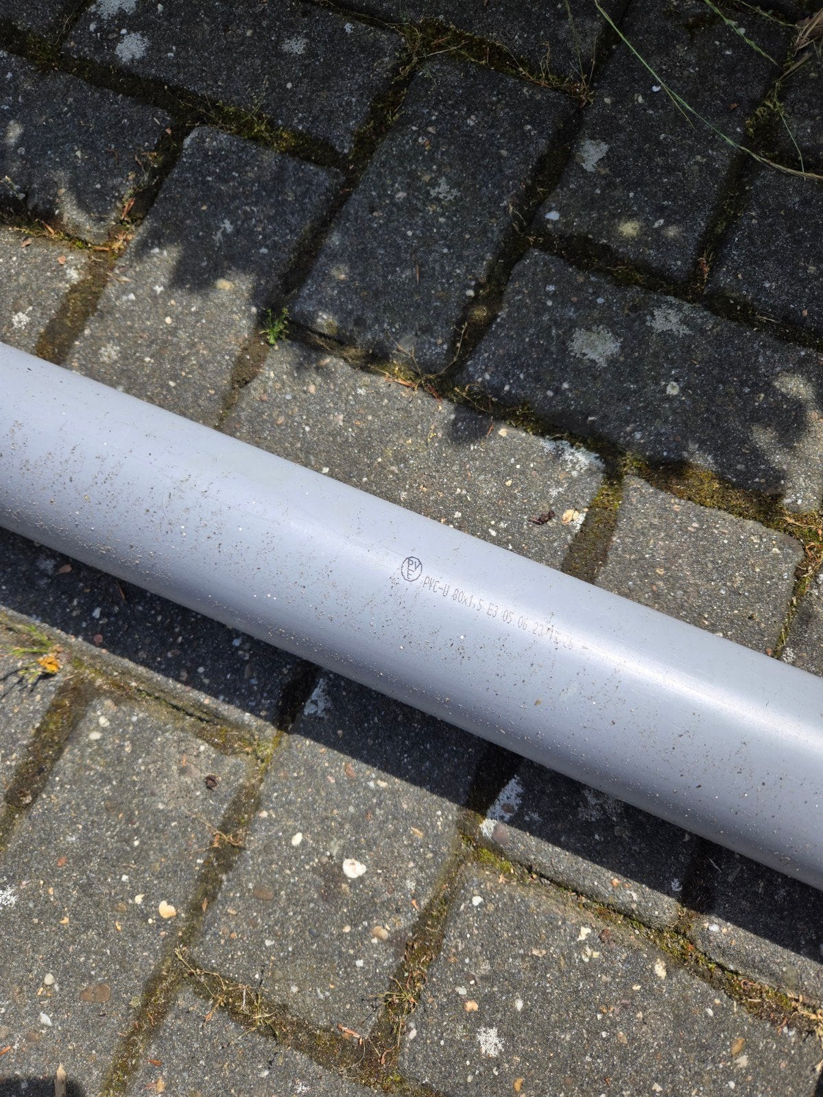 HWA-buis rond 80 mm, 3,7m, Ophalen