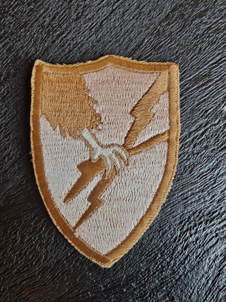 Us Army Security Agency Asa Unit Patch..desert uitvoering..v, Ophalen of Verzenden, Landmacht, Amerika, Embleem of Badge
