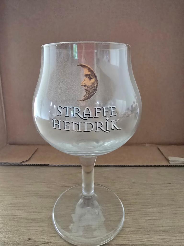 Straffe Hendrik bierglas, Verzamelen, Ophalen of Verzenden, Nieuw, Bierglas