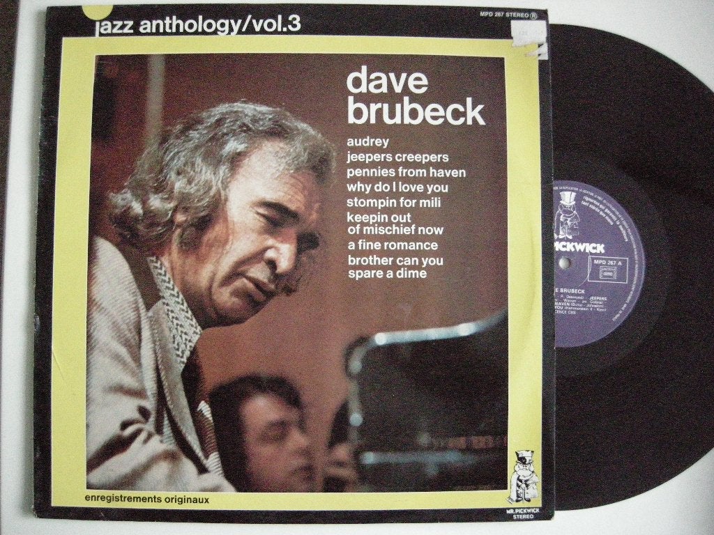Dave Brubeck Jazz Anthology vol 3 - LP vinyl zgan, Ophalen, 12 inch, Jazz, LP