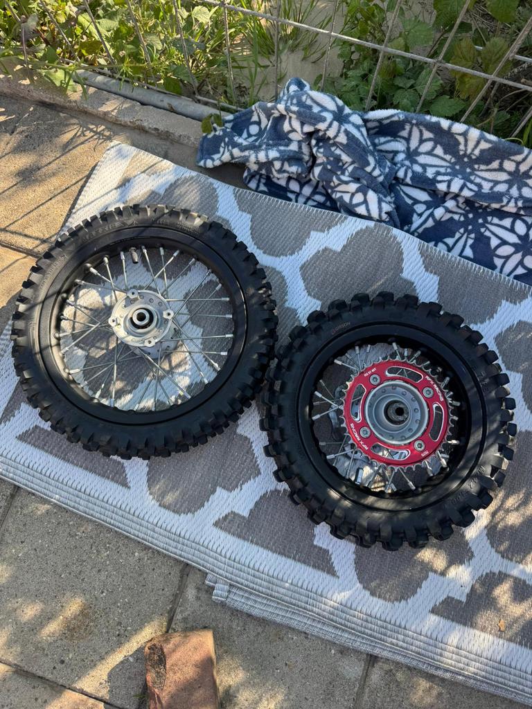 Set wielen GasGas KTM 50, Motoren, Ophalen of Verzenden, Gebruikt