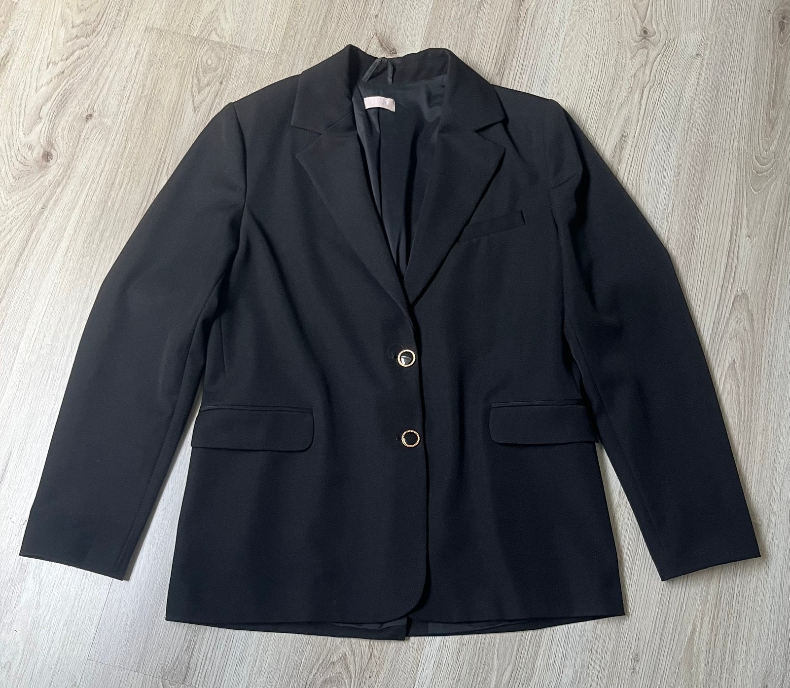 Liu Jo dames colbert zwart maat 42, Kleding | Dames, Jasjes, Kostuums en Pakken, Ophalen of Verzenden, Zo goed als nieuw, Maat 42/44 (L)
