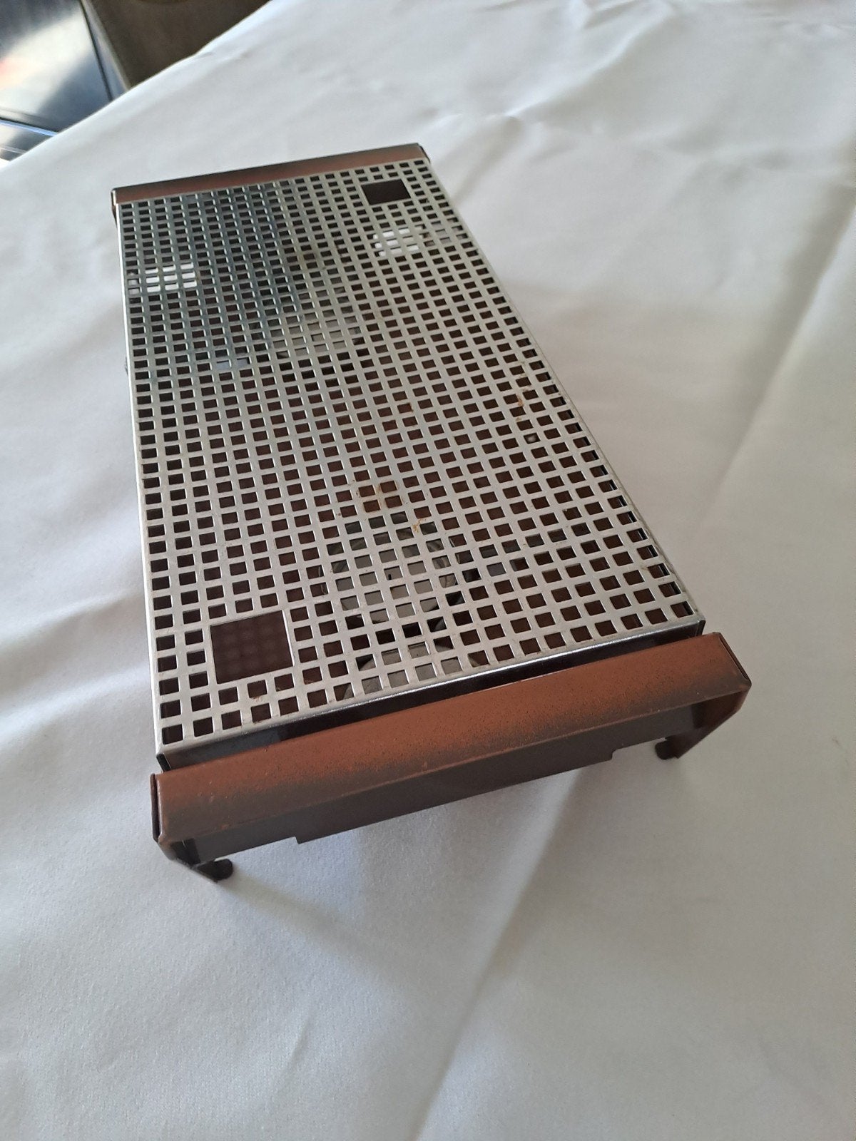 vintage warmhouder Brabantia, Ophalen of Verzenden, Metaal, Bruin, Brabantia