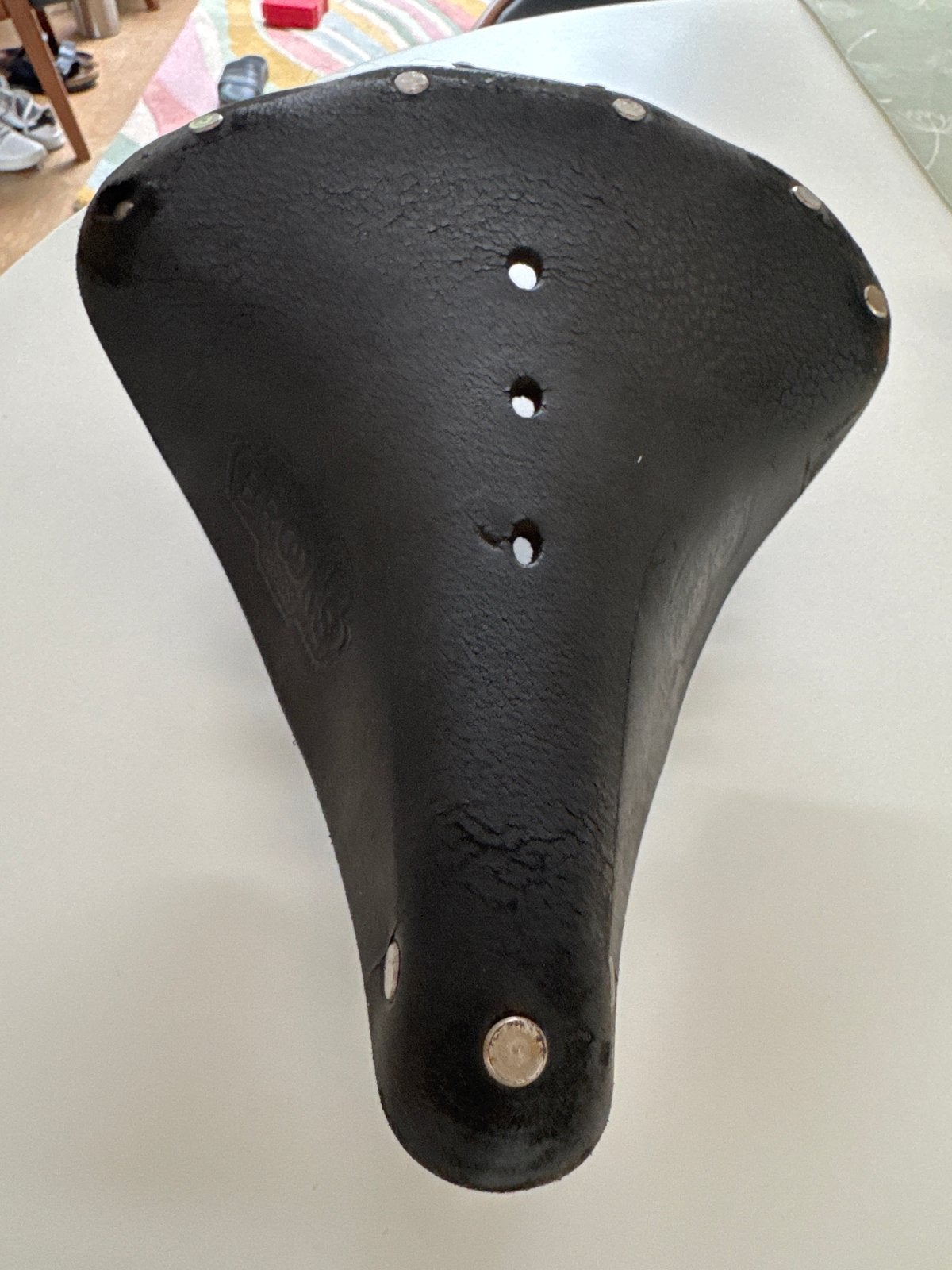 Brooks B66S dameszadel - Leer los, voor de hobbyist, Gebruikt, Leer, Ophalen of Verzenden, Zadel
