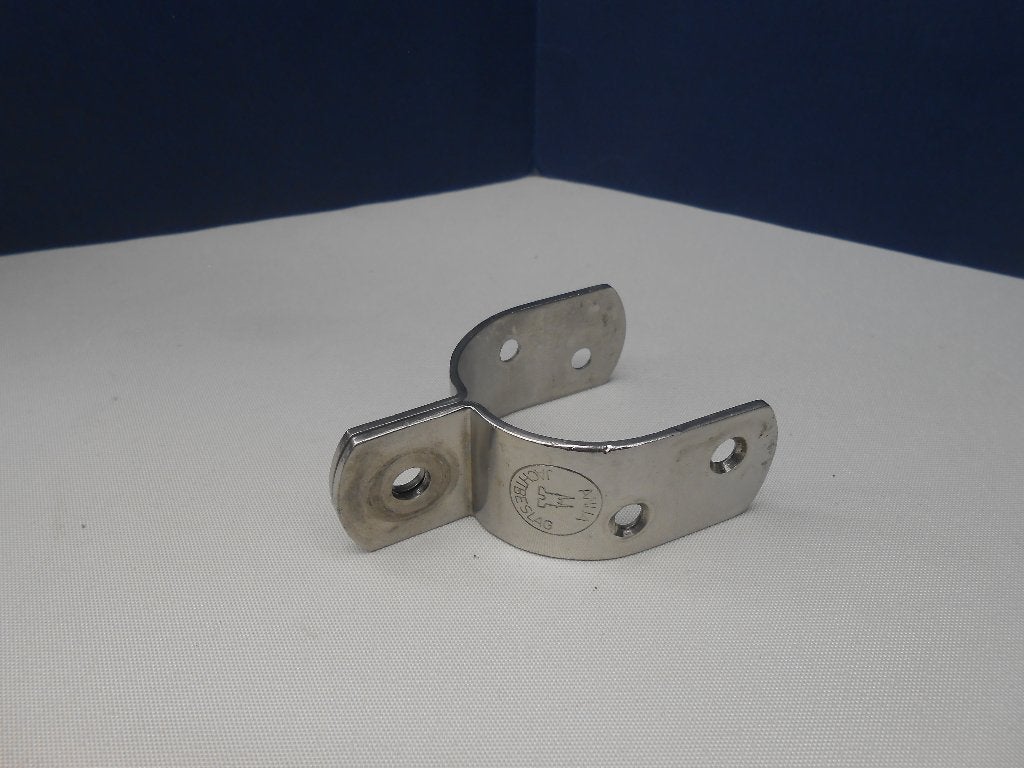 RVS Giekbeugel, Giekbeslag, Gaffelbeugel, Gaffelbeslag, Ophalen of Verzenden, Gebruikt, Overige typen