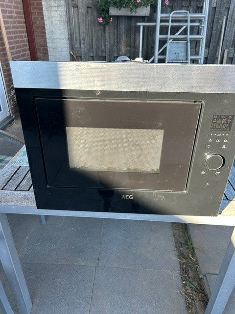 Magnetron en combi(stoom) oven van Aeg., Ophalen, Combimagnetron, Zo goed als nieuw, Inbouw