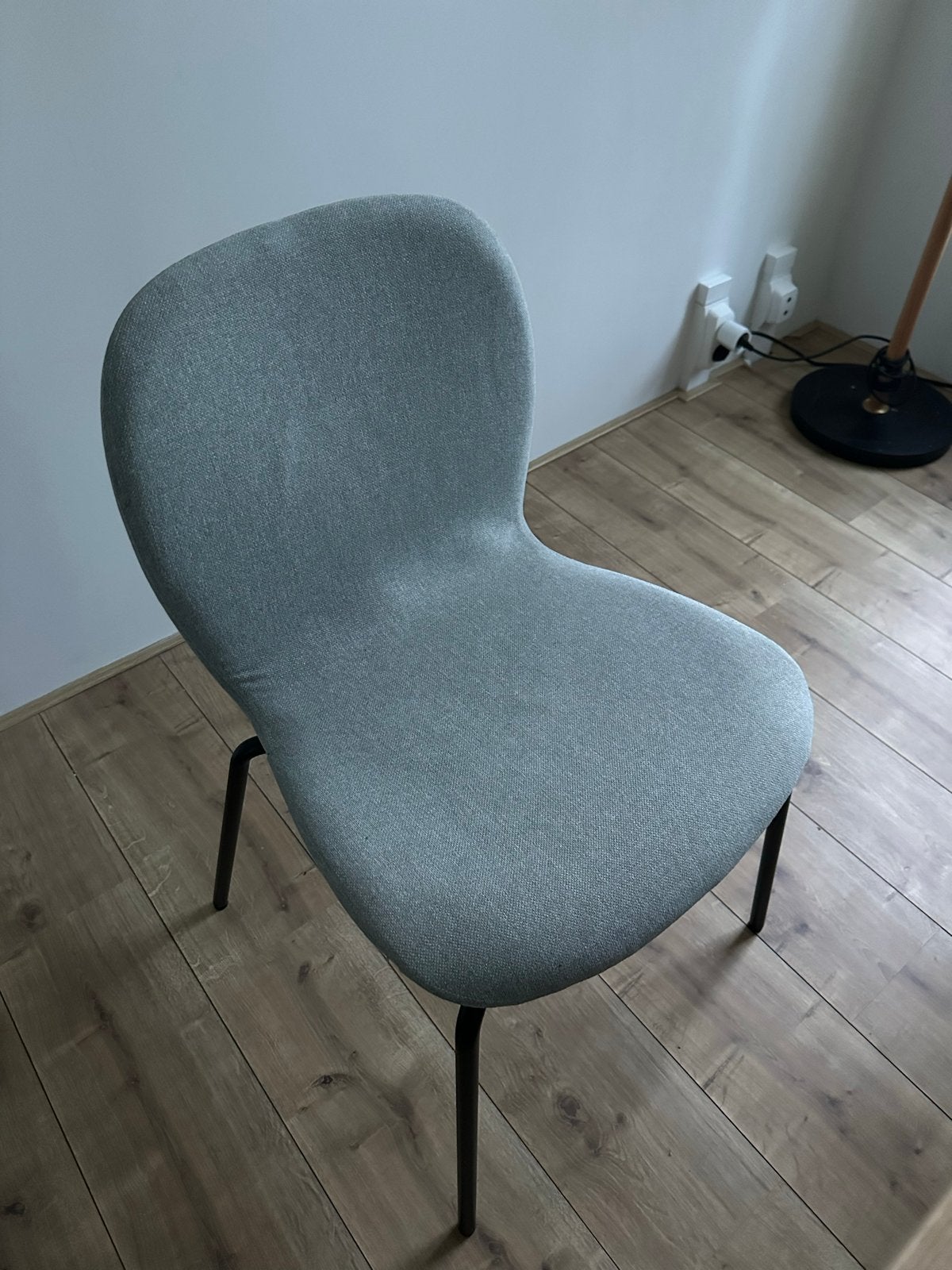 Ikea Karlpetter Stoelen - Set van 4, Huis en Inrichting, Stoelen, Ophalen, Gebruikt, Vier, Stof
