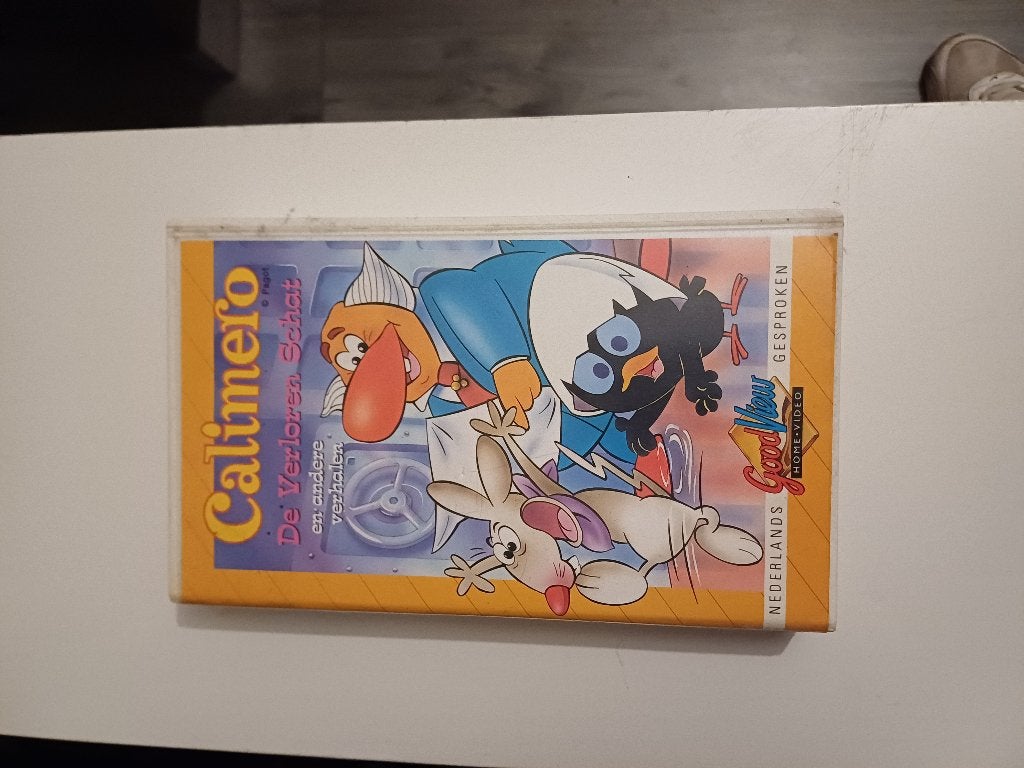 VHS Calimero – De Verloren Schat (Nederlands Gesproken), Gebruikt, Tekenfilm, Alle leeftijden, Ophalen of Verzenden