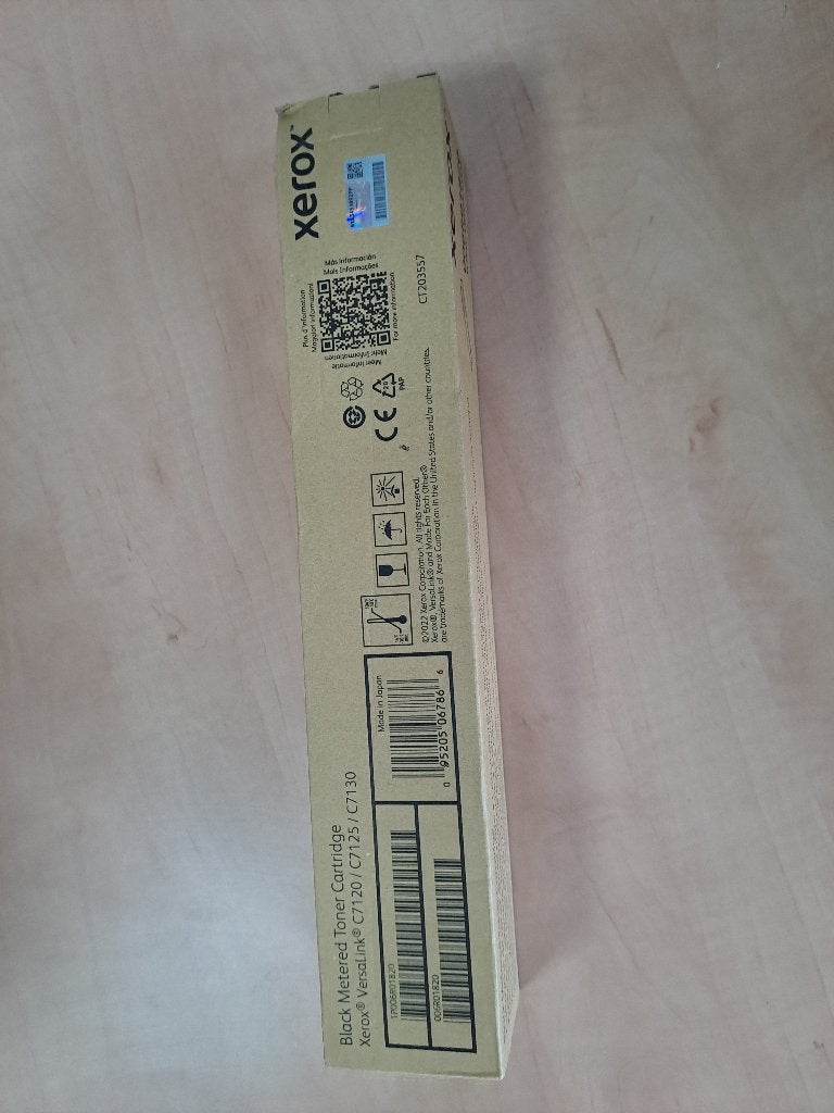 Xerox Toner cartridge ZWART Versalink C7120/C7125/C7130, Ophalen of Verzenden, Nieuw, Toner, Xerox