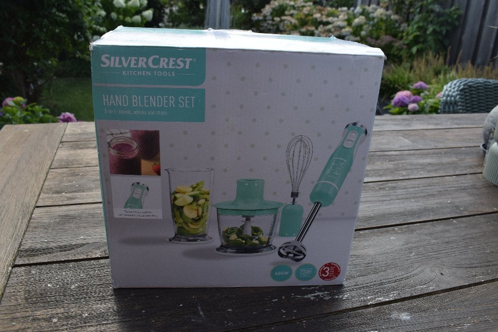 Silvercrest staafmixer set, Minder dan 1 liter, Ophalen of Verzenden, Gebruikt, 1 snelheid