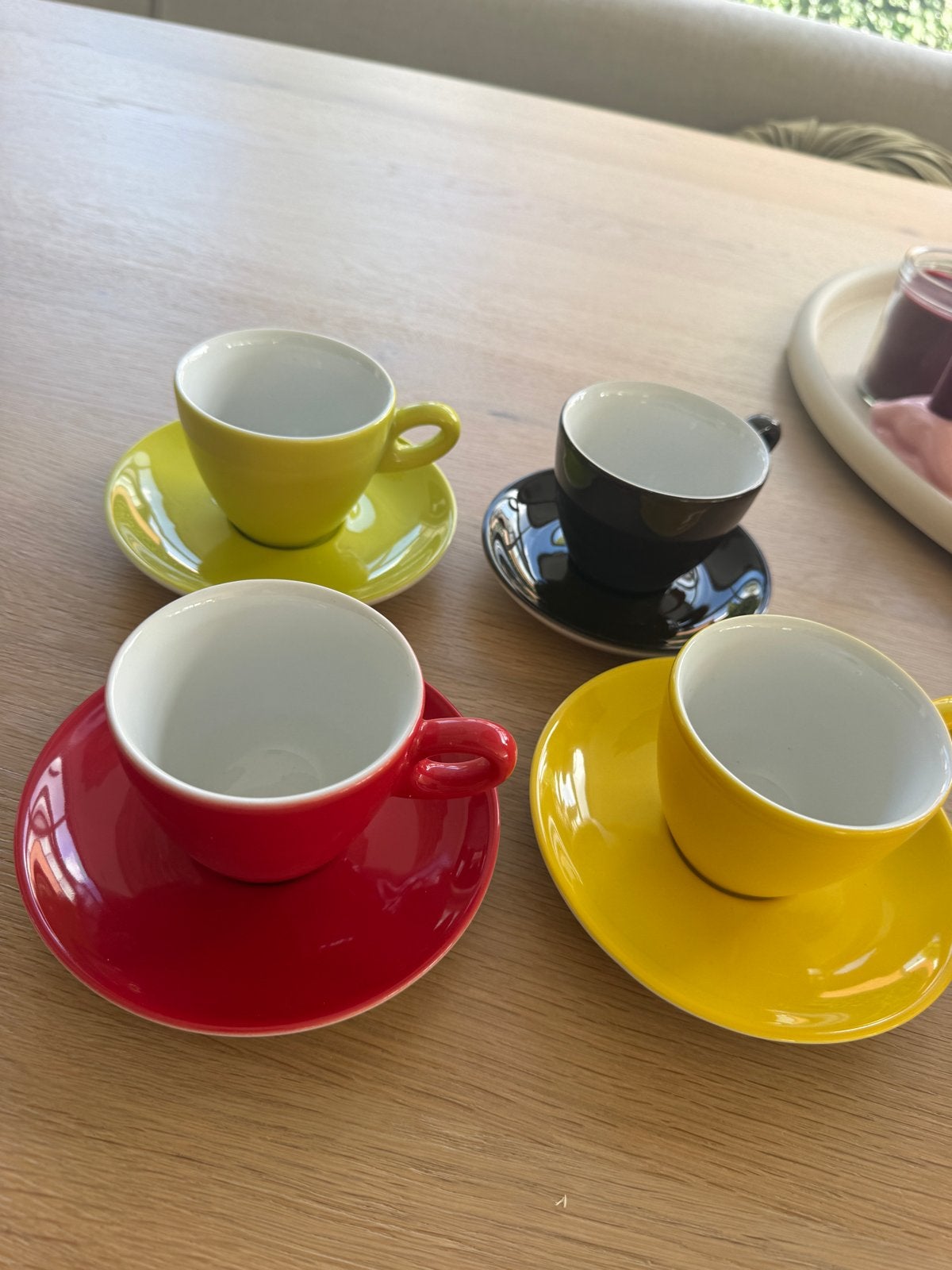 Vintage Walküre Germany Koffiekopjes - 4-delige set - Retro, Ophalen