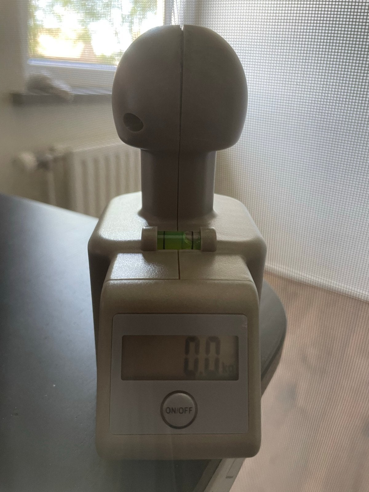 Elektrische disselweger met waterpas zo goed als nieuw, Ophalen of Verzenden, Zo goed als nieuw