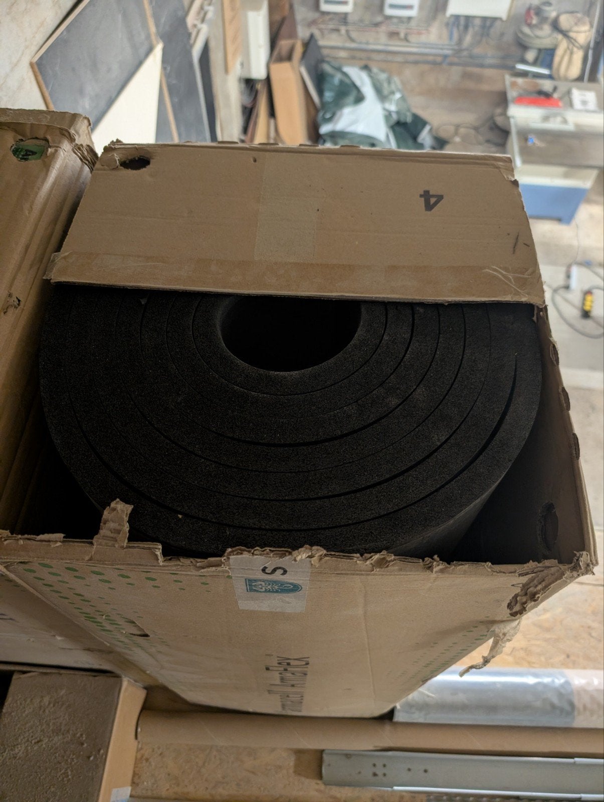 armaflex 19mm 2,5 rol, Doe-het-zelf en Verbouw, Overige materialen, Nieuw, Minder dan 5 m², Ophalen