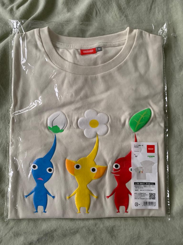 Pikmin shirt maat M, Ophalen of Verzenden, Zo goed als nieuw, Korte mouw