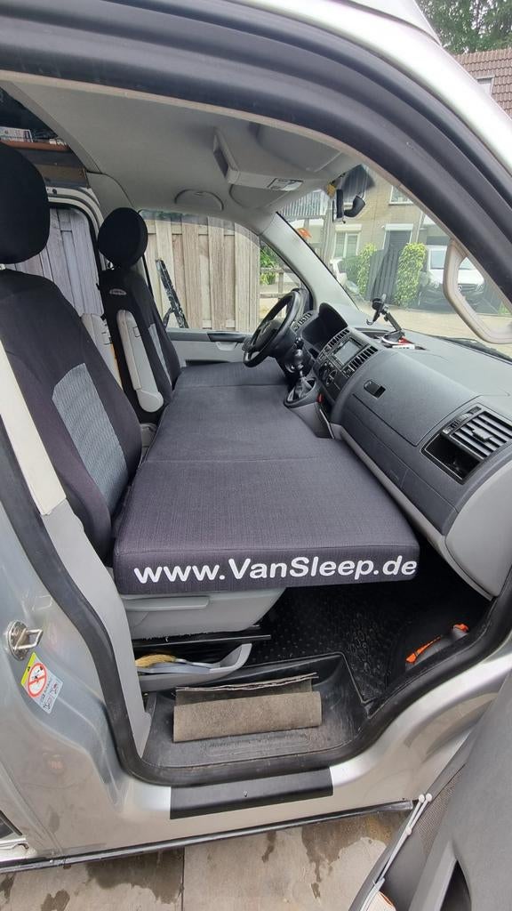 Vansleep.de Matras voorstoelen voor VW Transporter T5/T6, Ophalen, Zo goed als nieuw