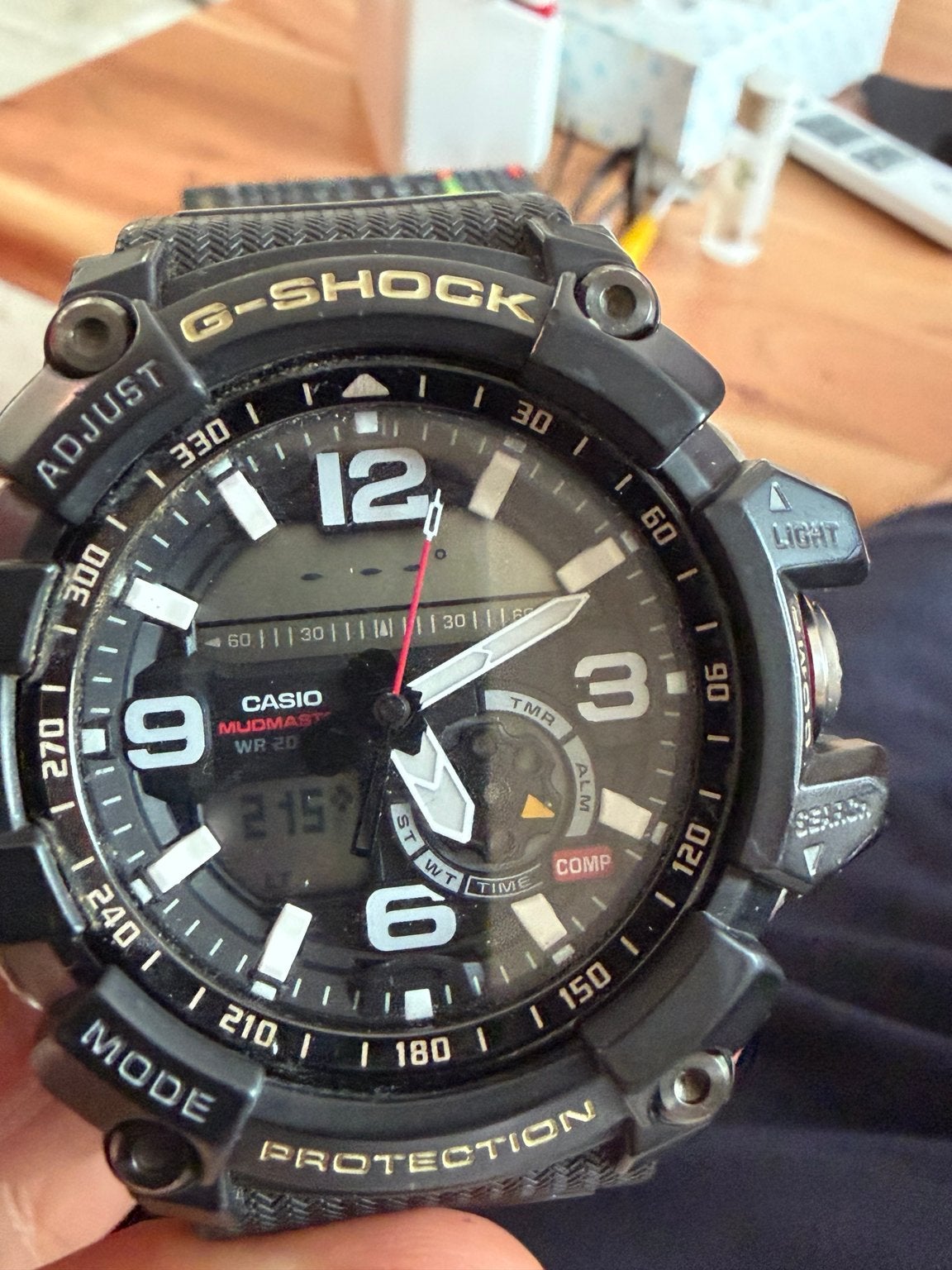 Casio G-Shock Mudmaster - Nieuwe batterij, Ophalen, Casio, Kunststof, Gebruikt